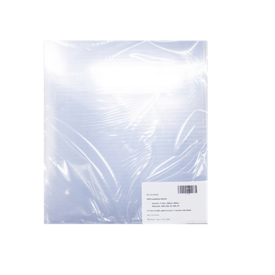 Stratasys® PC Build Sheets - 0.03" Thick, 20-Pack (Fortus 360mc Classic & Plus, 400mc Classic & Plus, Titan, Vantage)