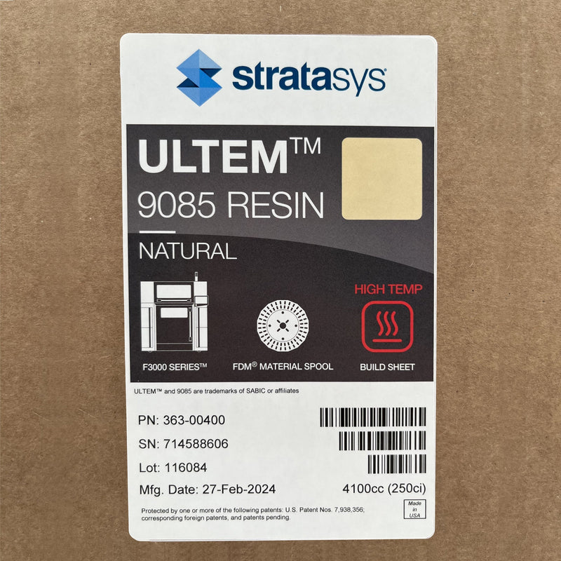 Stratasys® ULTEM™ 9085 Filament - 4100cc (F3300)