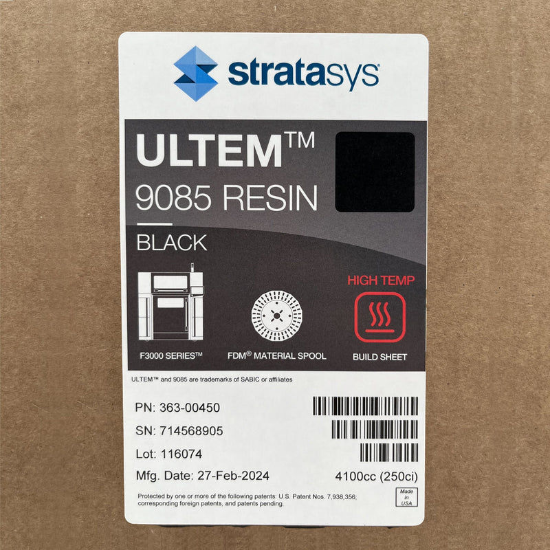 Stratasys® ULTEM™ 9085 Filament - 4100cc (F3300)