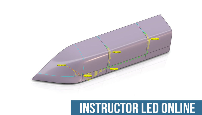 3DEXPERIENCE CATIA: Surface Design (GSD) - Instructor Led Online Training