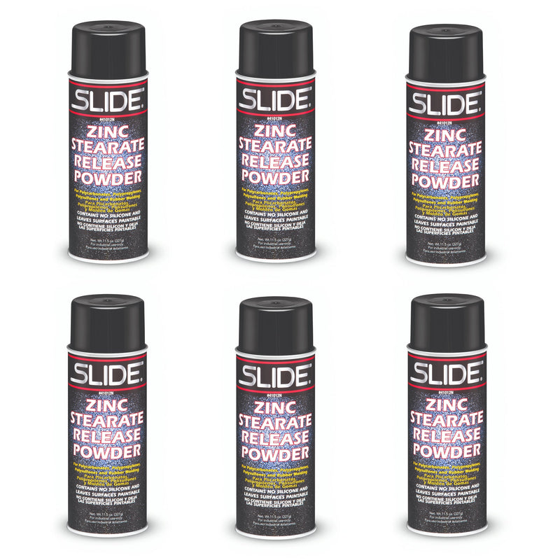 Slide Zinc Stearate Aerosol Mold Release Powder - 1 Can