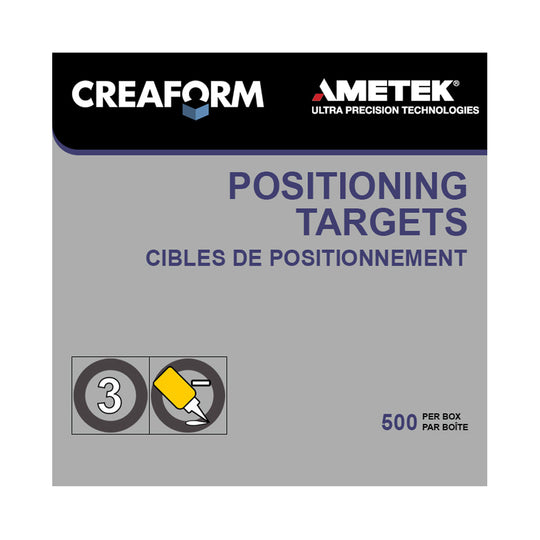 Positioning Targets 3 mm with Black Contour - 500 targets