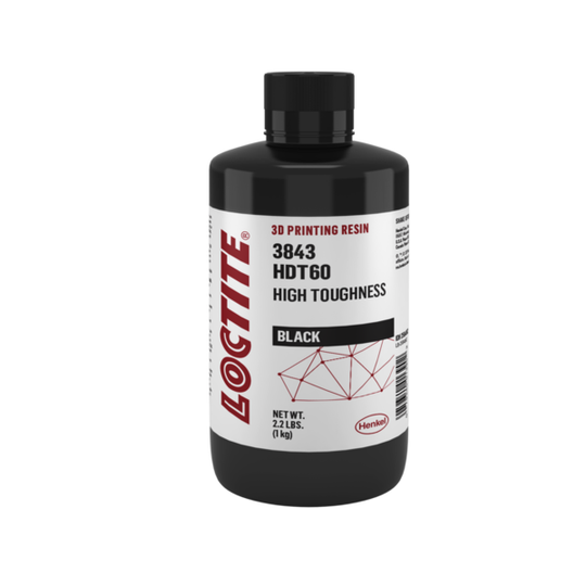 LOCTITE® High-Toughness Black Resin, 3843 HDT60 - 5kg, 4-Pack (Origin)