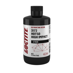 LOCTITE® High-Impact Cyan Resin, 3172 HDT50 - 1kg, 6-Pack (Origin)