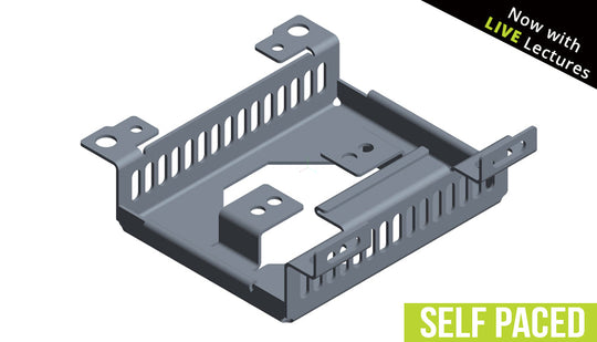 SOLIDWORKS Advanced Sheet Metal - Self Paced Training (supported)