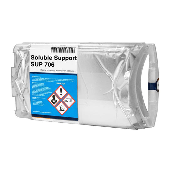 Stratasys® SUP706B Soluble Support Material - 3.6kg (Connex, J7, Objet)