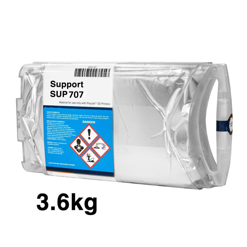 Stratasys® SUP707 Soluble Support Material - 3.6kg (Eden260)