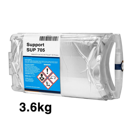 Stratasys® SUP705 Gel-Like Support Material - 3.6kg (Connex, Eden, J7, Objet)