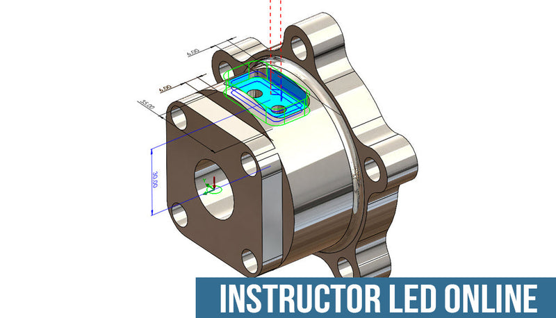 CAMWorks Mill/Turn - Instructor Led Online Training