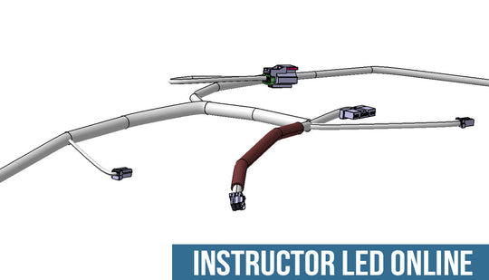 CATIA V5: Electrical Harness Flattening - Instructor Led Online Training