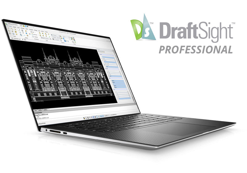 DraftSight Professional: 2D Drafting Software (1-Year Subscription) + FREE DraftSight Essentials Self-Paced Training Included
