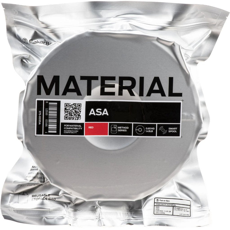 MakerBot METHOD X ASA Filament (.65kg, 1.43lb) - Black