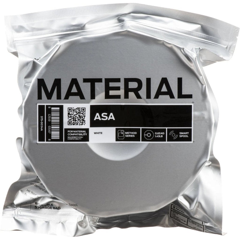 MakerBot METHOD X ASA Filament (.65kg, 1.43lb) - Black