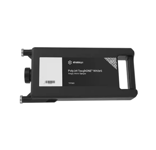 Stratasys® PolyJet ToughONE™ WhiteS Resin, TFF881 - 1.1kg (J5, J35, J55)