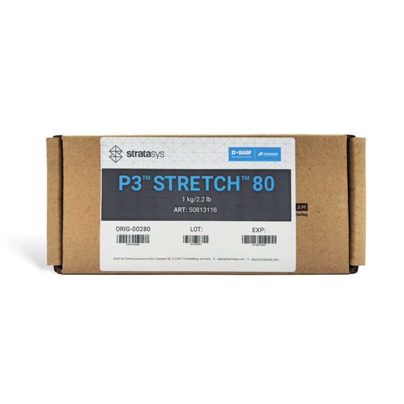 Stratasys P3 Stretch 80 Resin 1.1kg - Front View