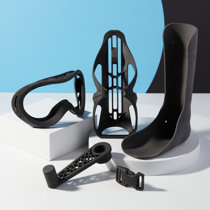 Formlabs Nylon 11 Powder - 6kg for Fuse 1 and 1+ SLS 3D Printers - Angled View