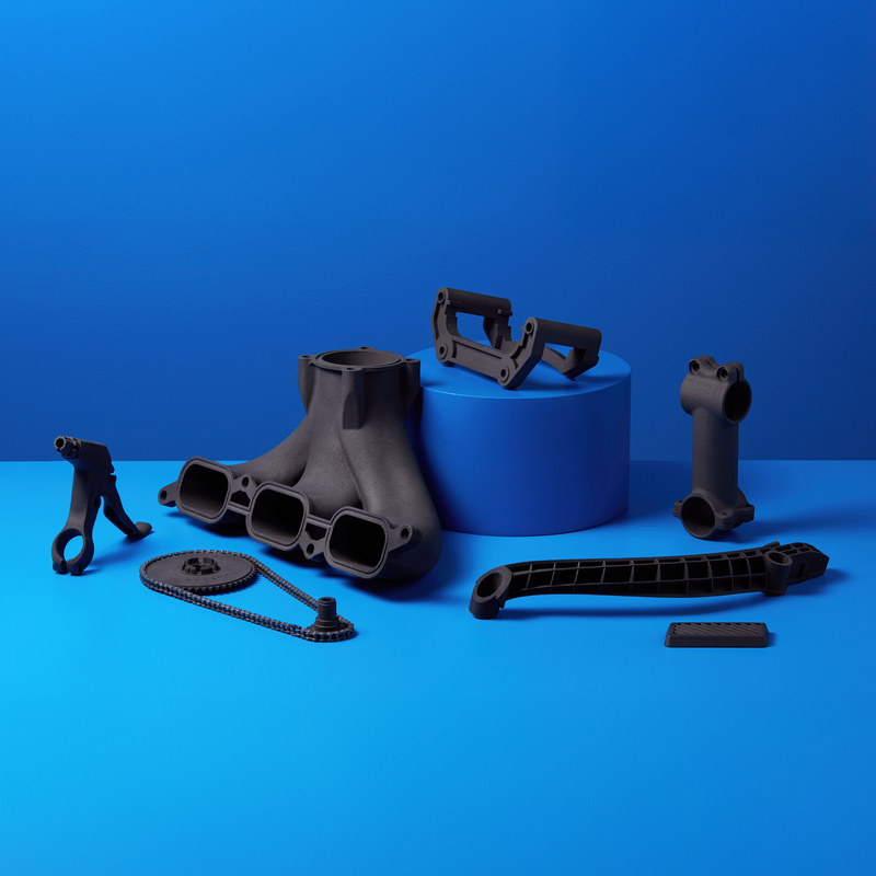 Formlabs Nylon 11 CF Powder - 6kg for Fuse 1+ SLS 3D Printers - Angled View