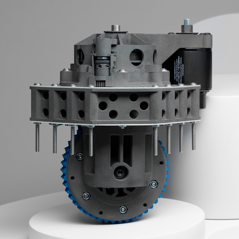 Formlabs Nylon 12 Powder - 10kg for Fuse 1 and 1+ SLS 3D Printers - Angled View
