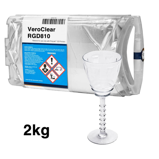 Stratasys® Vero™ Clear Resin, RGD810 - 2kg (Eden260)