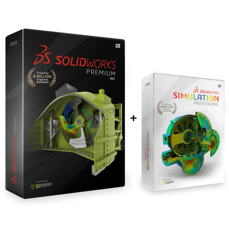 SOLIDWORKS Premium + Simulation Professional Bundle - 2025