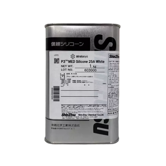Stratasys® P3™ MED Silicone 25A Resin, White - 1kg (Origin)