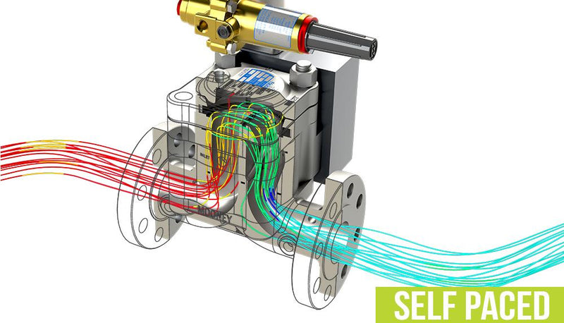 SOLIDWORKS Flow Simulation  - Self Paced Training (supported)